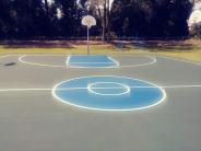 Basketball/Tennis Court